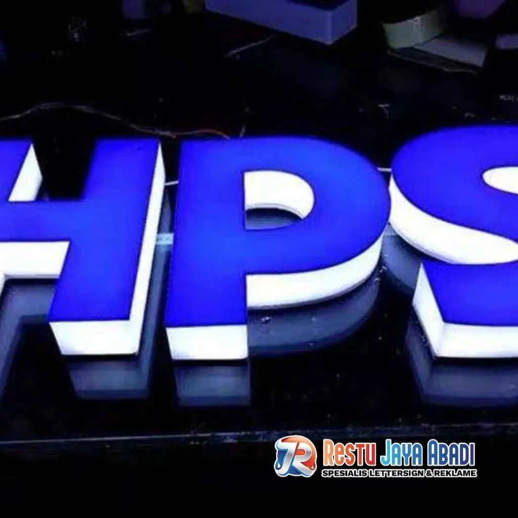 Jasa Pembuatan Huruf Timbul Custom di Harapan Indah Bekasi