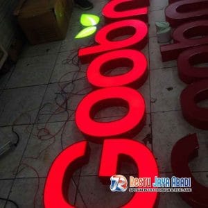 Jasa Huruf Timbul Cibitung